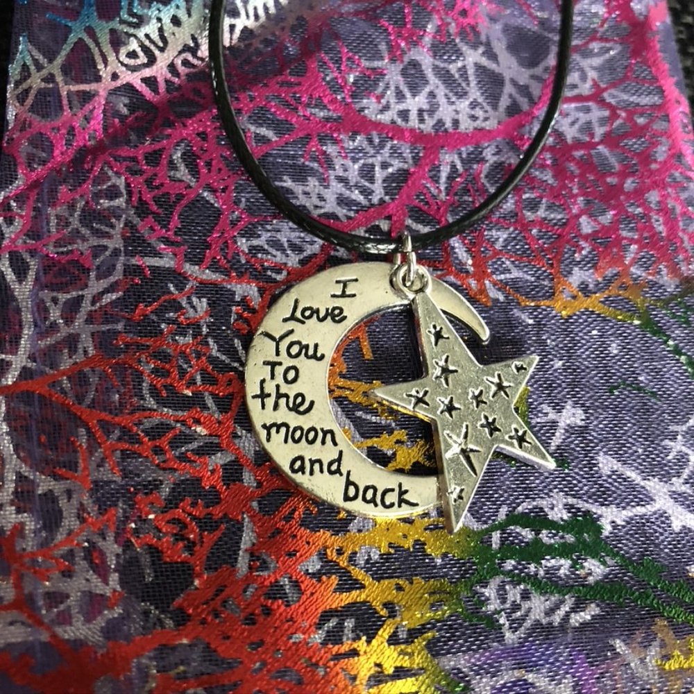 ☪️ 🤍 Love You to the Moon Necklace